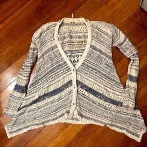 Free People Long Sleeve Boho Cardigan